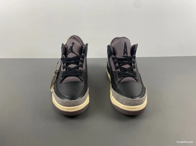 Black FZ4811-001 Air x Jordan 3 Maniere A Ma 0728